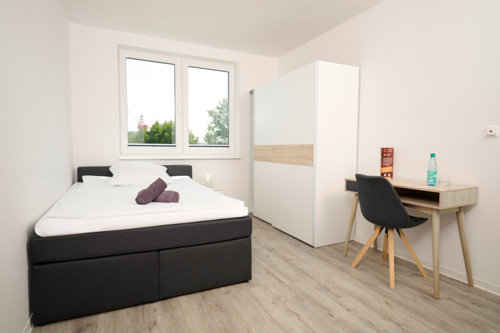 Einzelzimmer Doppelbett