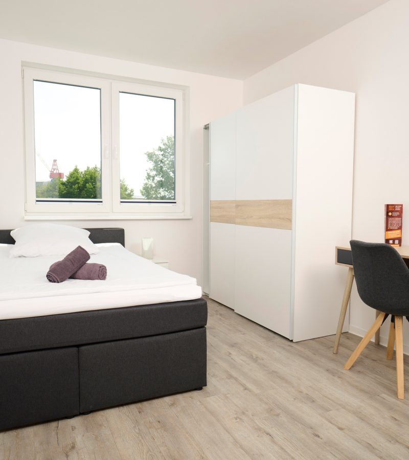 Einzelzimmer Doppelbett